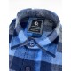 Chemise King's Road Flanelle Bleu