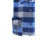 Chemise King's Road Flanelle Bleu