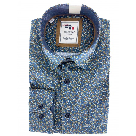 Chemise CapTen Homme - Bleu