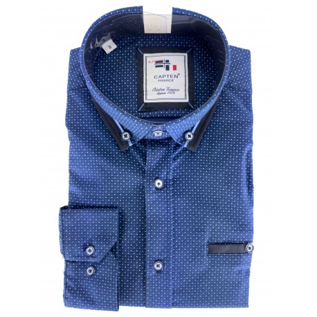 Chemise CapTen Homme - Marine