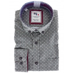 Chemise CapTen Homme - Bordeaux