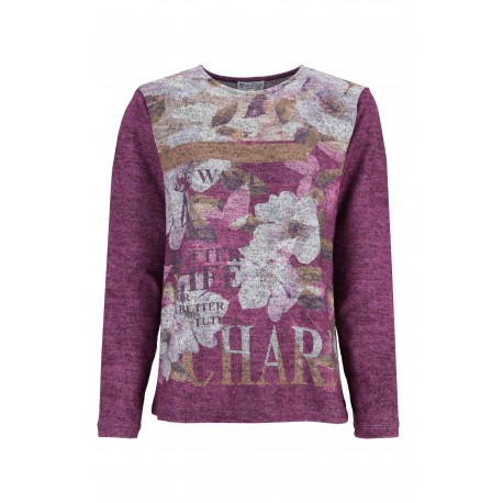 Pull Hajo "Joy Of Life" Fantaisie - Mauve