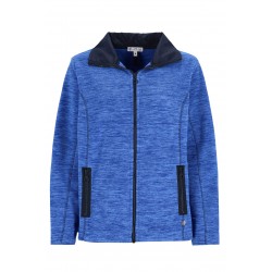 Gilet Hajo Joy Of Life Polaire Bleu