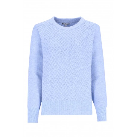 Pull Hajo Joy Of Life Maille Bleu