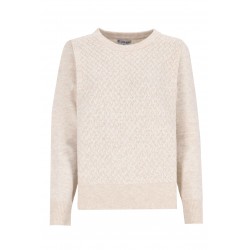 Pull Hajo Joy Of Life Maille Beige