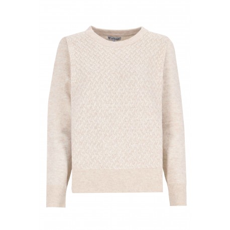 Pull Hajo Joy Of Life Maille Beige