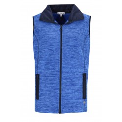 Gilet Hajo Joy Of Life Polaire Bleu