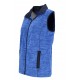 Gilet Hajo Joy Of Life Polaire Bleu