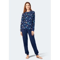 Pyjama Hajo Femme Fleuri