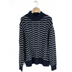 Pull Blue Seven Maille Marine