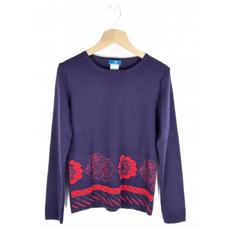 Pull Telmail Laine Mauve